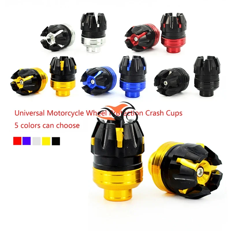 Universal Motorcycle Wheel Protection Crash Cups Colorful Motorbike Crash Protector Motocross Damping Cups Moto Accessories
Universal Motorcycle Wheel Protection Crash Cups Colorful Motorbike Crash Protector Motocross Damping Cups Moto Accessories