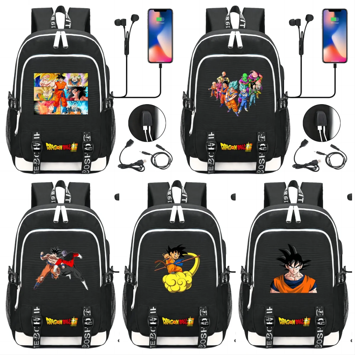 Backpack Dragon Ball Big Capacity School Bags for Teens Waterproof Travel Laptop Mochilas Pencil Case for Male Female
Backpack Dragon Ball Big Capacity School Bags for Teens Waterproof Travel Laptop Mochilas Pencil Case for Male Female