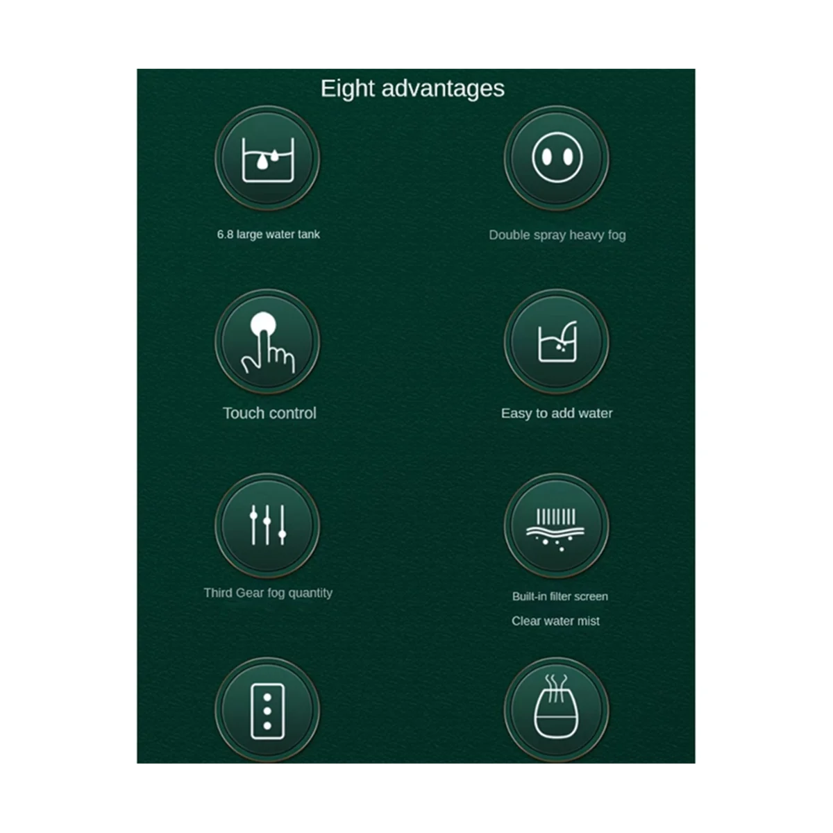 Увлажнитель воздуха с двойным распылителем, бытовой Миниатюрный Настольный увлажнитель с большим количеством распылителей, устройство для макияжа, с европейской вилкой
Увлажнитель воздуха с двойным распылителем, бытовой Миниатюрный Настольный увлажнитель с большим количеством распылителей, устройство для макияжа, с европейской вилкой