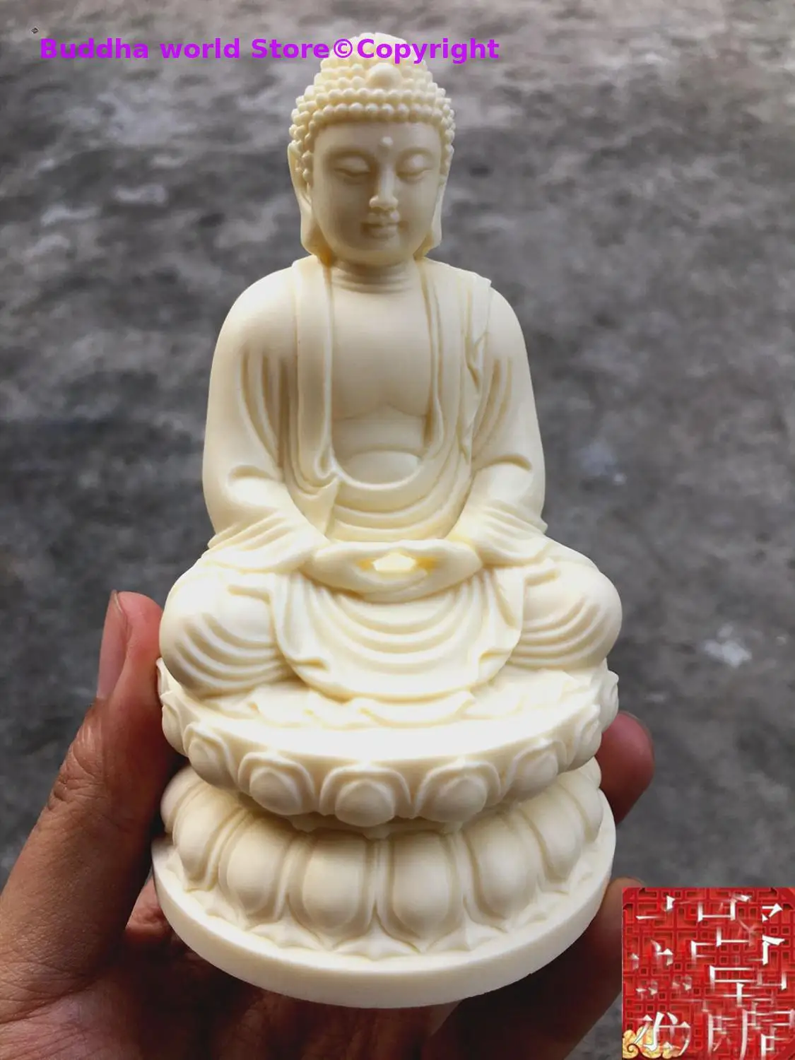

HOME OFFICE Company SHOP CAR TOP Efficacious patron saint God Almighty RULAI Buddhist the buddha FENG SHUI Carving art statue
