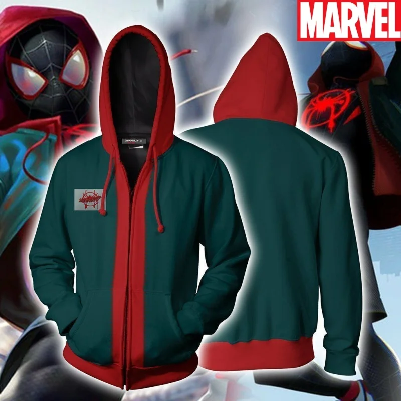 Marvel Spider Man Hoodies 3d Printing Hooded Fashion Hip-hop Sweatshirts Parallel Universe Women Clothing Costume Overcoat Gift
Marvel Spider Man Hoodies 3d Printing Hooded Fashion Hip-hop Sweatshirts Parallel Universe Women Clothing Costume Overcoat Gift