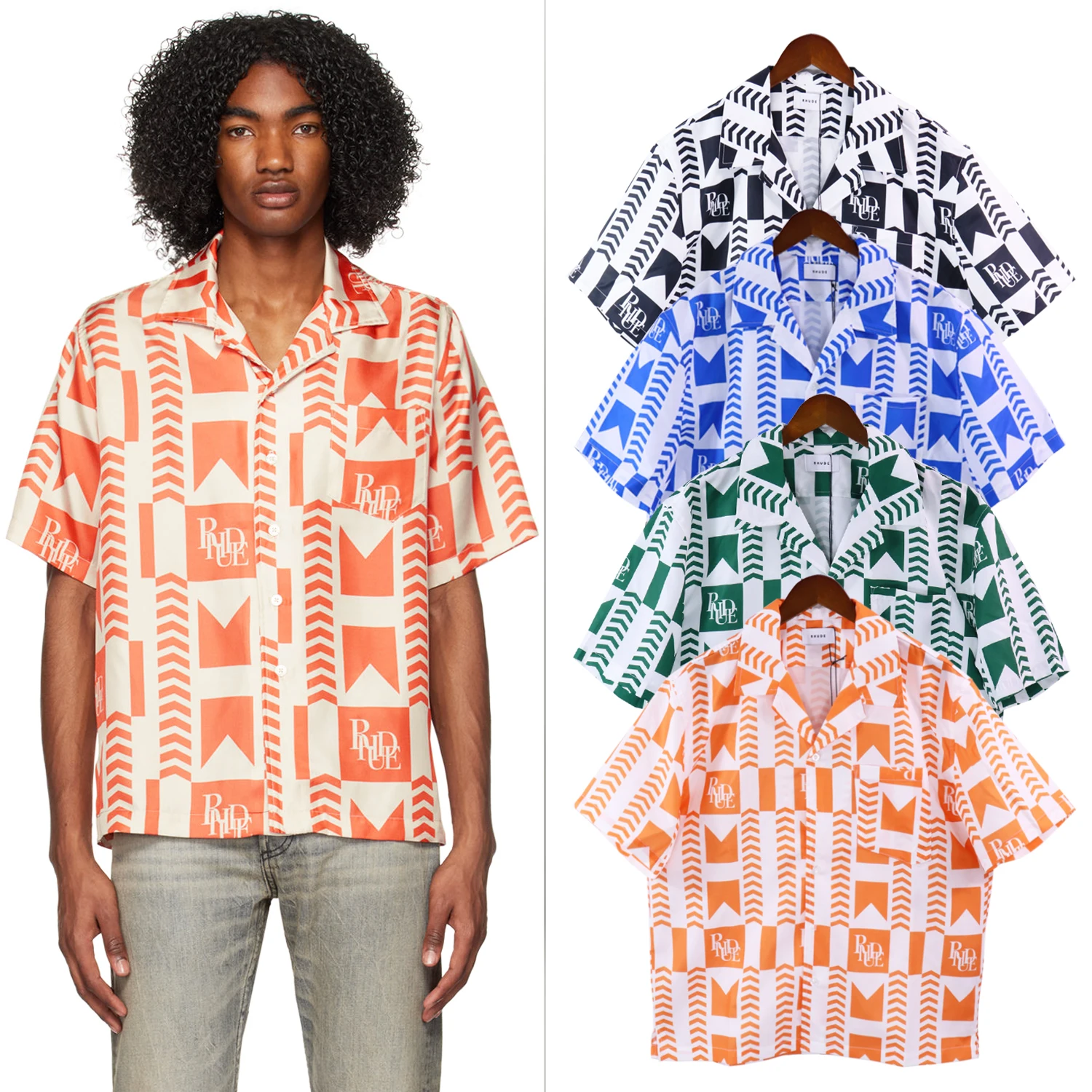 2023ss New Checkered Full Print Shirt Men Women High Quality Short Sleeve Hawaiian Shirts Tee
2023ss New Checkered Full Print Shirt Men Women High Quality Short Sleeve Hawaiian Shirts Tee