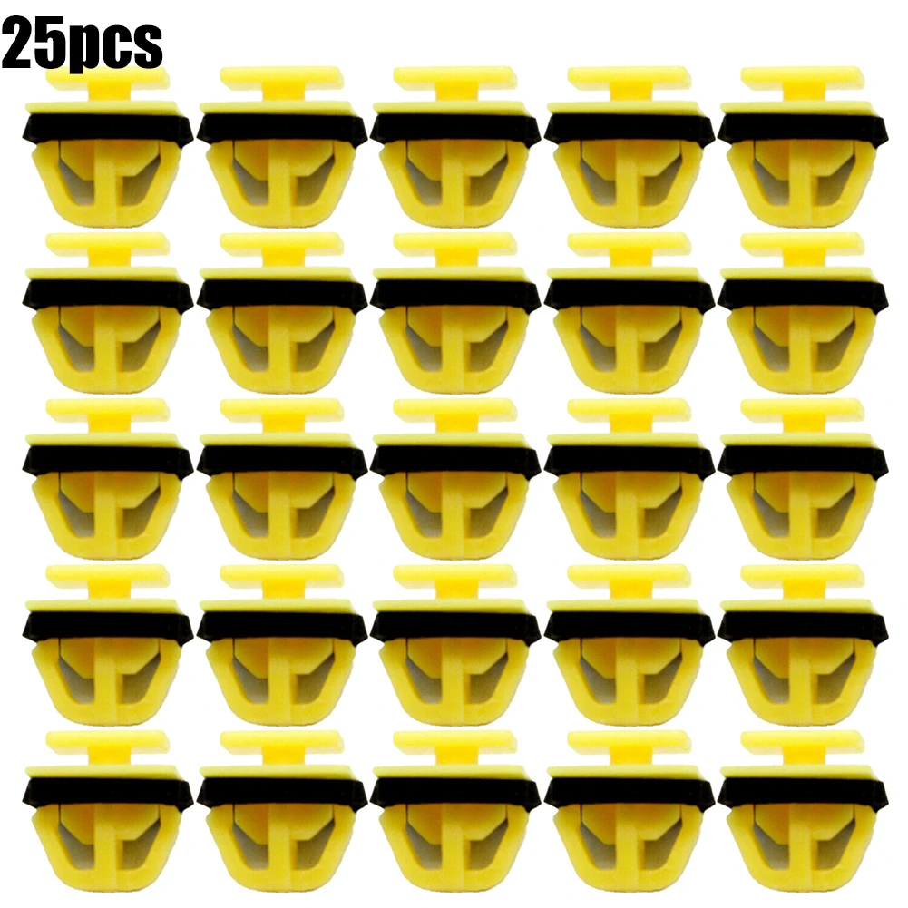 Perfect Replacement Pack of 25 Yellow Clips for Hyundai Exterior Sill & Body Side Moulding Replaces 8775835000
Perfect Replacement Pack of 25 Yellow Clips for Hyundai Exterior Sill & Body Side Moulding Replaces 8775835000