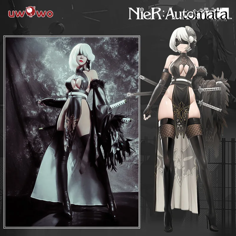 Ye's NieR Automata Game Bunny Girl cosplay costume feminine cheongsam cos black silk seduction sexy Privacy Protection 
Ye's NieR Automata Game Bunny Girl cosplay costume feminine cheongsam cos black silk seduction sexy Privacy Protection