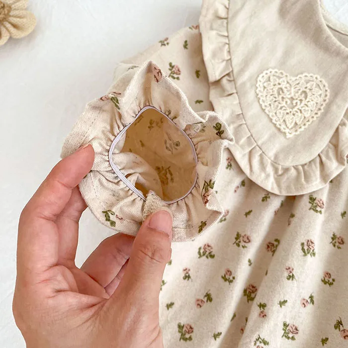 2025 New Autumn Sister Dress 2-6Yrs Girl Party Dress Long Sleeved Cotton Print Kids Princess Dresses Baby Girl Romper 14 S922e493efda74024a17bb04b9fad142a1