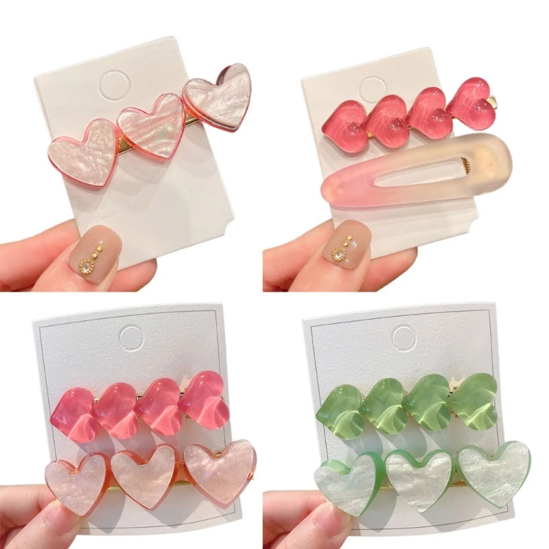 A2ES Pink Heart Hairpins Hot Girls Duckbill Colorful Hair Clip Headdress Y2k Hair Clip for Woman Teens
A2ES Pink Heart Hairpins Hot Girls Duckbill Colorful Hair Clip Headdress Y2k Hair Clip for Woman Teens