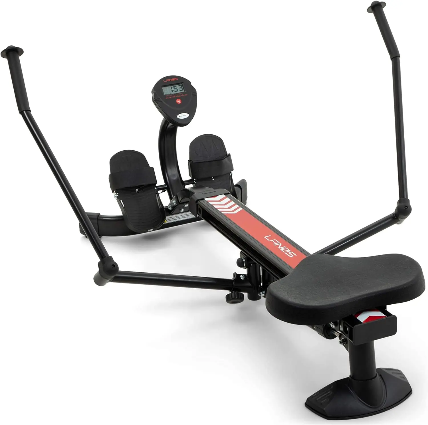 

Rowing Machine | Adjustable Resistance | Rowing Machines for Home Use | LCD Monitor | Compact for Home Workout | Tone Muscle Imp