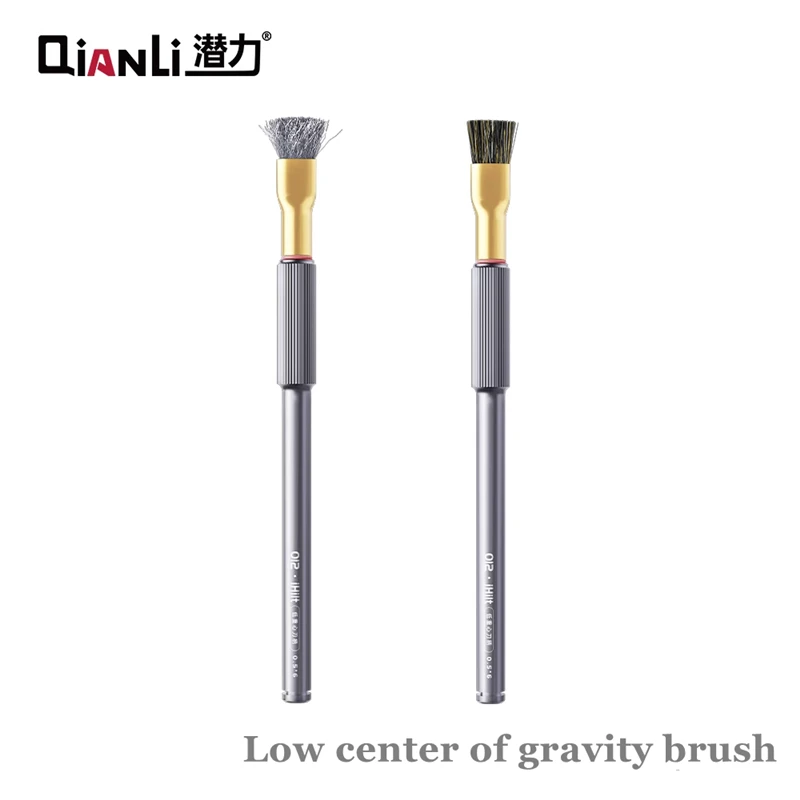 Qianli 012 Low Gravity Clean Steel Brush Heat Resistance Fur Brush for Electronics PCB Board Glue Tin Cleaning
Qianli 012 Low Gravity Clean Steel Brush Heat Resistance Fur Brush for Electronics PCB Board Glue Tin Cleaning