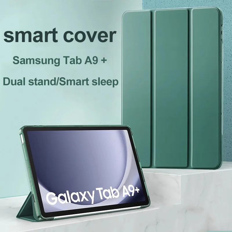 Умный чехол для Samsung Galaxy Tab A9 + 2023, 11 дюймов, Tab A9 8,7 дюйма, трехслойный Мягкий силиконовый чехол-подставка из искусственной кожи для планшета
Умный чехол для Samsung Galaxy Tab A9 + 2023, 11 дюймов, Tab A9 8,7 дюйма, трехслойный Мягкий силиконовый чехол-подставка из искусственной кожи для планшета