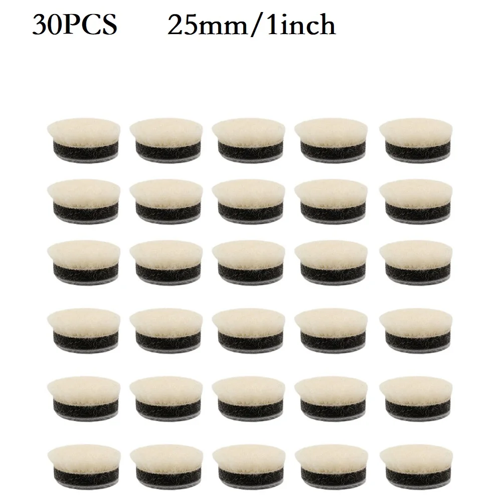30Pcs 1 Inch 25mm Wool Polishing Pads Backing Buffing Pad For Polisher Machine Waxing Polishing Buffing Car Paint Care Polisher
30Pcs 1 Inch 25mm Wool Polishing Pads Backing Buffing Pad For Polisher Machine Waxing Polishing Buffing Car Paint Care Polisher