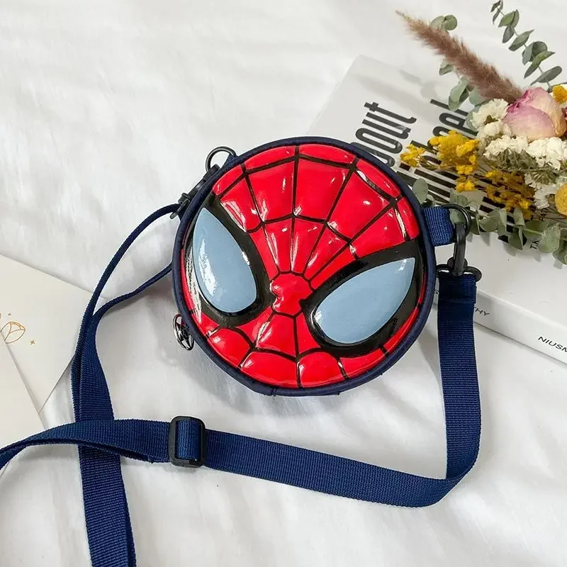 

Marvel Anime Children's Shoulder Bag Mini Change Bag Boy Spider Man Girl Accessories Bag Children's Christmas Gift