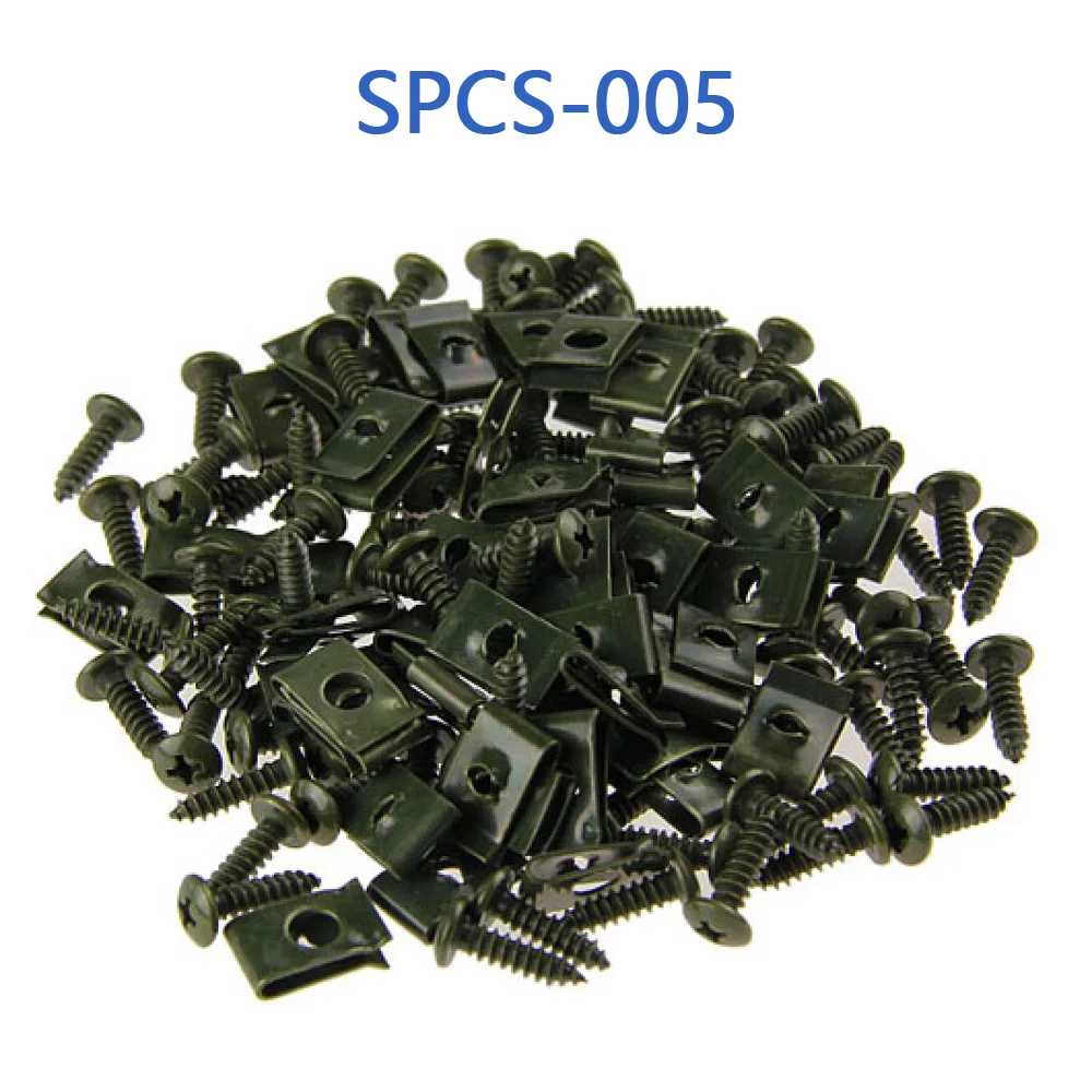 

SPCS-005 Body Clip and Screw Set 4.2*16 For GY6 50cc 4 Stroke Chinese Scooter Moped 1P39QMB Engine