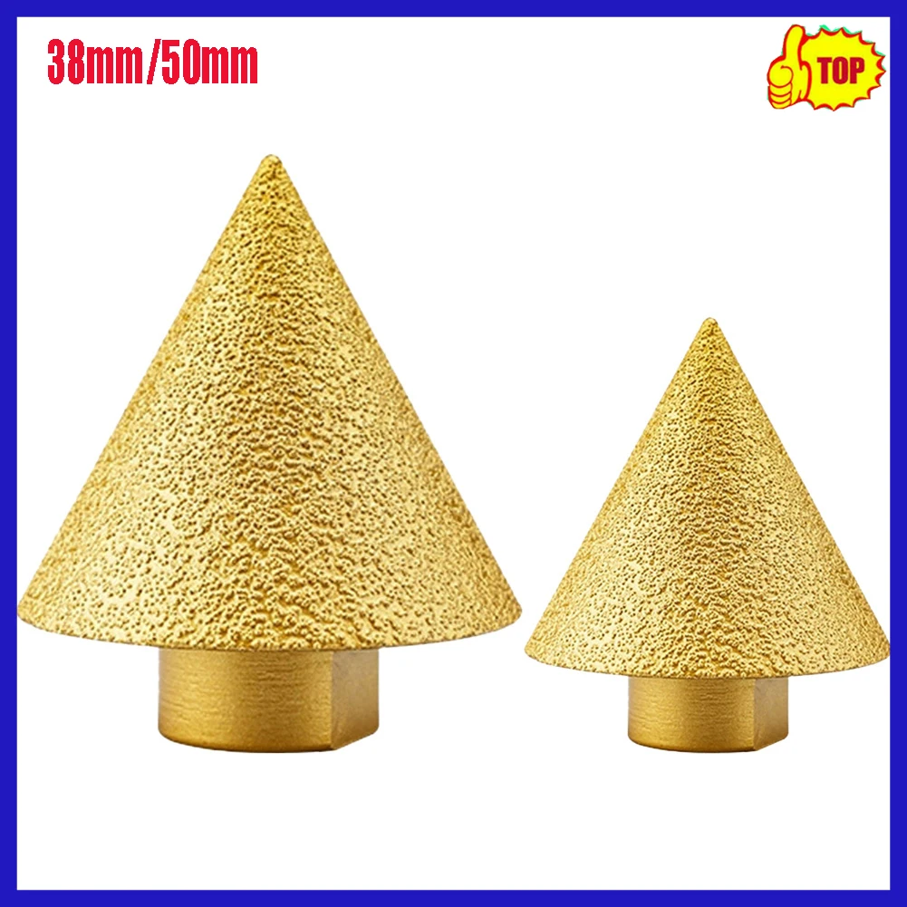 M10 Thread Diamond Beveling Chamfering Bit Hole Drill Reaming Cone Carve Polish Grinding Wheel For Porcelain Tiles 38mm/50mm
M10 Thread Diamond Beveling Chamfering Bit Hole Drill Reaming Cone Carve Polish Grinding Wheel For Porcelain Tiles 38mm/50mm