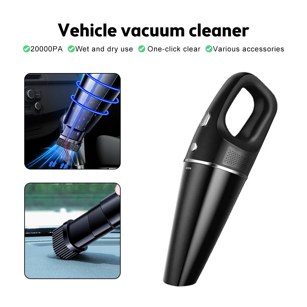 Strong Power Car Vaccum Cleaner USB Charging Dust Catcher 20000Pa Handheld Vaccum Cleaner Dual Use Office Home Cleaning Machine
Strong Power Car Vaccum Cleaner USB Charging Dust Catcher 20000Pa Handheld Vaccum Cleaner Dual Use Office Home Cleaning Machine