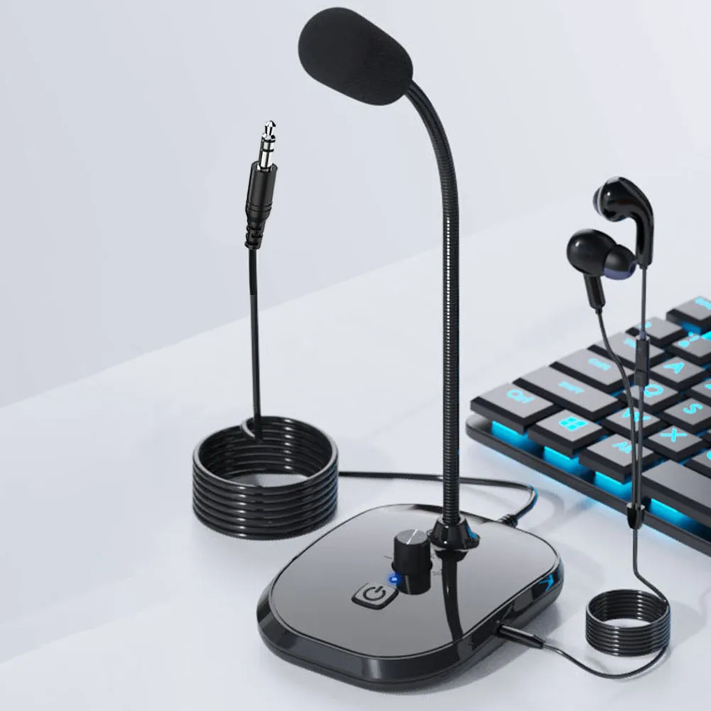3.5mm Plug Stand Studio Speech Microphone Adjustable Degree Electric Instrument Parts For Computer PC Desktop Notebook Parts
3.5mm Plug Stand Studio Speech Microphone Adjustable Degree Electric Instrument Parts For Computer PC Desktop Notebook Parts