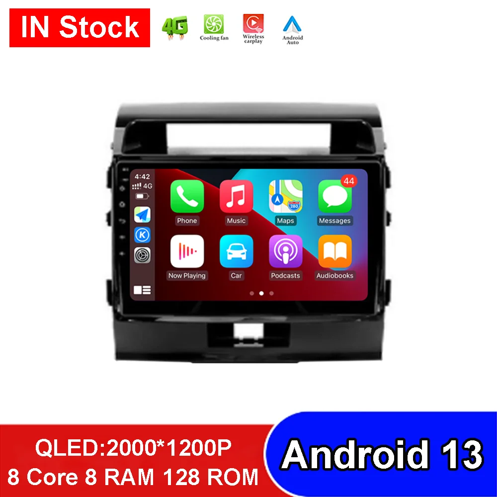 Car Radio For Toyota Land Cruiser 11 200 2007 - 2015 Multimedia Video Android 13 No 2din 2 Din Player Navigation GPS Auto Parts
Car Radio For Toyota Land Cruiser 11 200 2007 - 2015 Multimedia Video Android 13 No 2din 2 Din Player Navigation GPS Auto Parts
