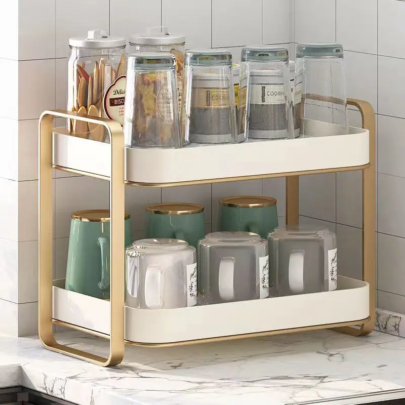 Storage Shelves Cup Shelf Storage Rack Water Cup Tea Cup Tea Set Glass Cup Storage Rack Desktop Double Tray Household Drain Box
Storage Shelves Cup Shelf Storage Rack Water Cup Tea Cup Tea Set Glass Cup Storage Rack Desktop Double Tray Household Drain Box