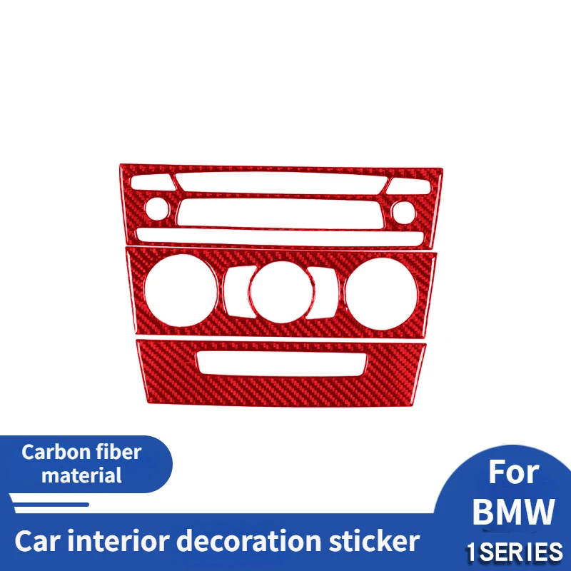 Red carbon fiber car stickers for BMW 1 Series 2008-2013 car styling interior accessories beautiful protection and decoration
Red carbon fiber car stickers for BMW 1 Series 2008-2013 car styling interior accessories beautiful protection and decoration