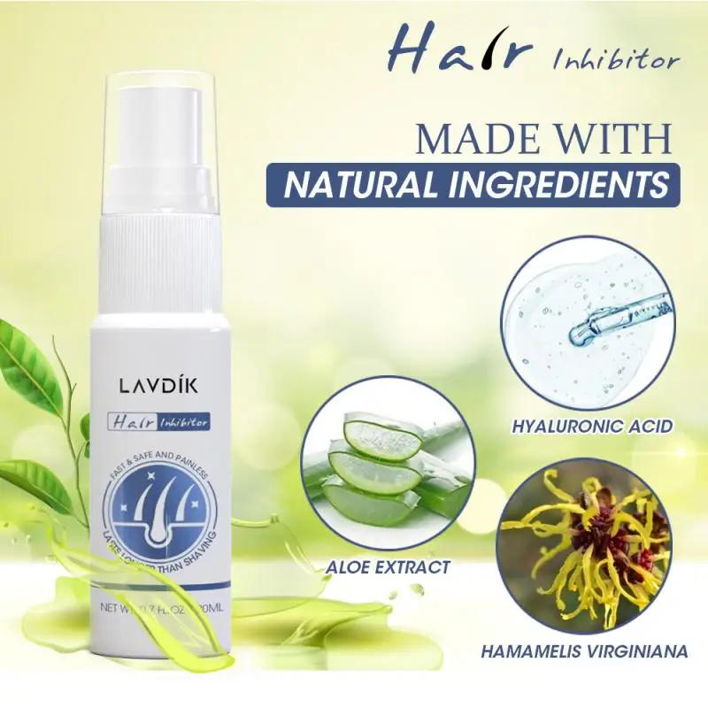 20ml Hair Growth Inhibitor Prevent Hair Growth Spray No Irritating Painless Refuse Hair Regeneration Body Beauty Skin Care TSLM1
20ml Hair Growth Inhibitor Prevent Hair Growth Spray No Irritating Painless Refuse Hair Regeneration Body Beauty Skin Care TSLM1
