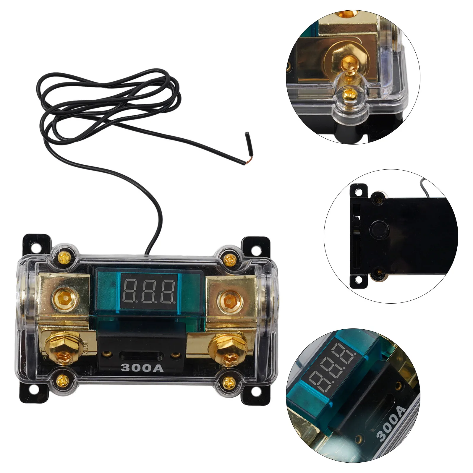 1 X Car Black Fuse Holder Audio LED Digital Display Inline ANL Fuse Holder 300 Amp Fits 0 2 4 AWG Gauge 10.8x7.1x4cm Wear Parts
1 X Car Black Fuse Holder Audio LED Digital Display Inline ANL Fuse Holder 300 Amp Fits 0 2 4 AWG Gauge 10.8x7.1x4cm Wear Parts