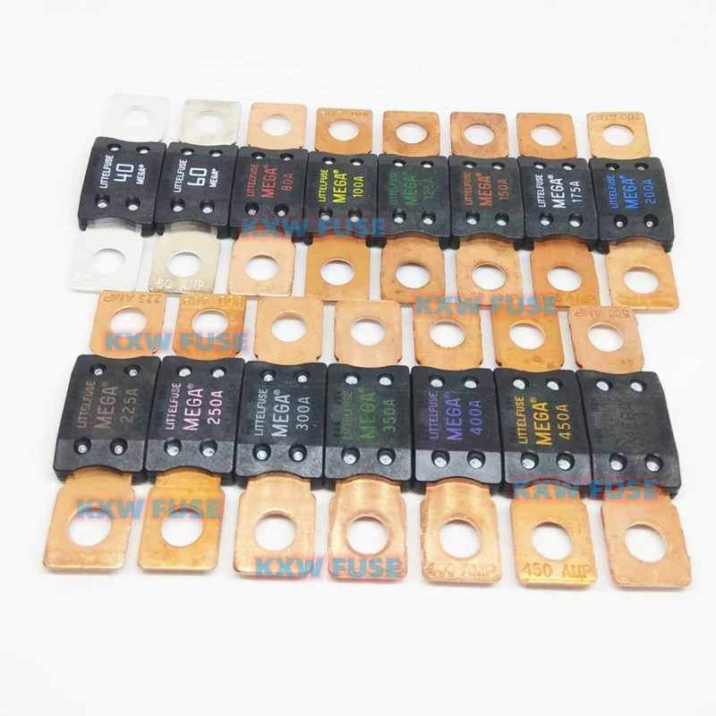 MEGA/298 Littelfuse Bolt-on Fuse/Blade Fuse 40A 60A 80A 100A 125A 150A 200A 250A 300A 350A 400A 500A 32V SLO-BLO automotive fuse
MEGA/298 Littelfuse Bolt-on Fuse/Blade Fuse 40A 60A 80A 100A 125A 150A 200A 250A 300A 350A 400A 500A 32V SLO-BLO automotive fuse