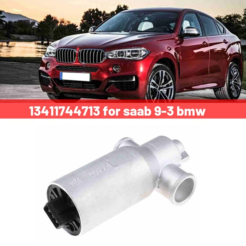 

1 Piece 13411744713 Car Idle Speed Control Valve Car Control Valve Accessories For Saab 9-3 BMW