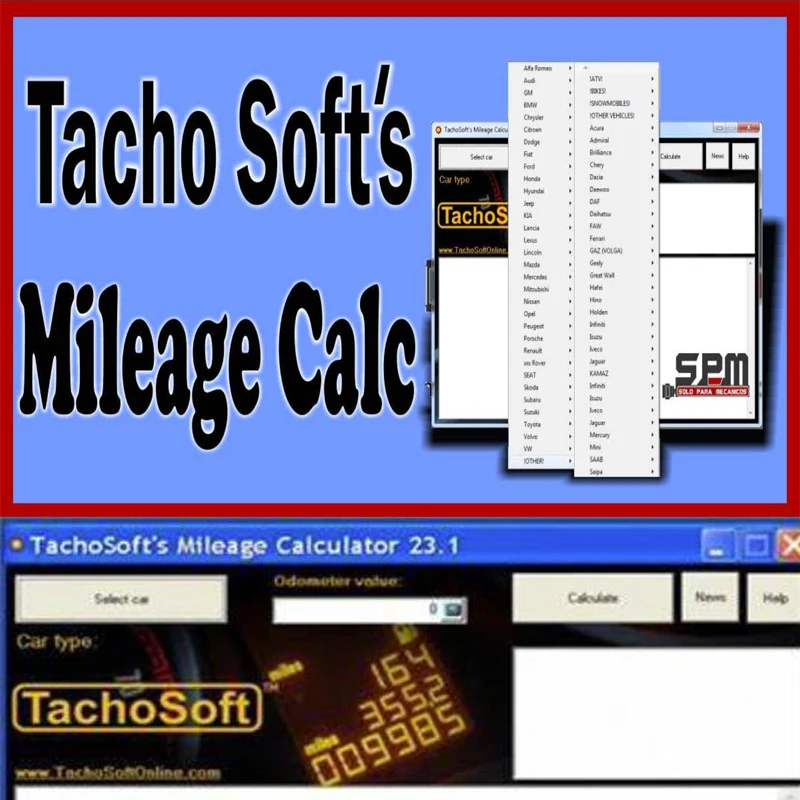 

2023 Hot Sale TachoSoft Mileage Calculator 23.1 with license Cracked - Full Version Support Many Car Brands Auto Repair Software