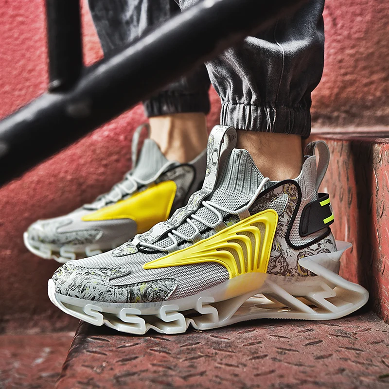 Spring Men Sneakers Breathable Casual Shoes High Quality Antiskid Damping Sports Shoes Outdoor Comfortable Mesh Shoes Fashion
Spring Men Sneakers Breathable Casual Shoes High Quality Antiskid Damping Sports Shoes Outdoor Comfortable Mesh Shoes Fashion