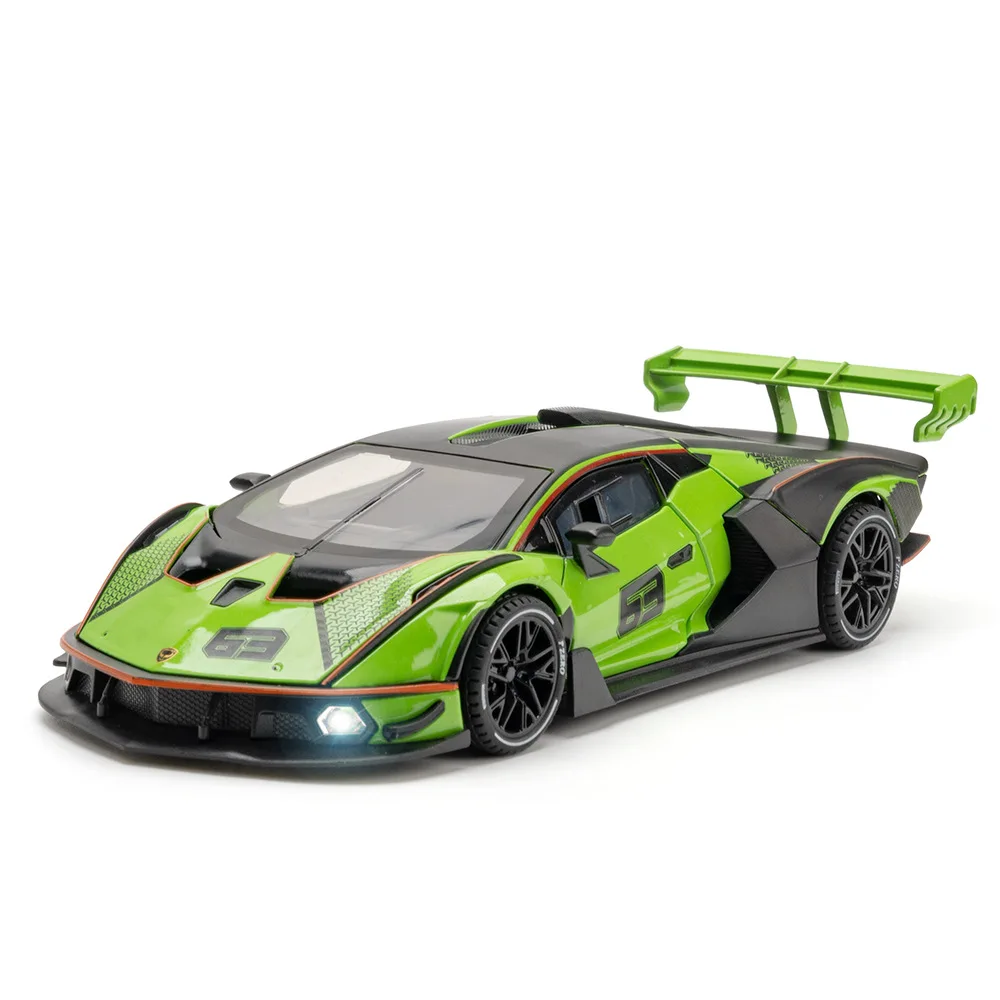 1:24 Diecast Toy Vehicle Simulation Lamborghinis SC V12 Alloy Car Model Sound And Light Metal Pull Back Cars Toys Kids Boys Gift
1:24 Diecast Toy Vehicle Simulation Lamborghinis SC V12 Alloy Car Model Sound And Light Metal Pull Back Cars Toys Kids Boys Gift