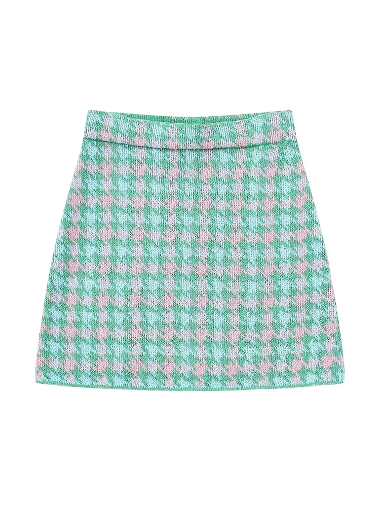 XEASY Knit Skirts Woman Fashion 2022 High-Waisted Skirt Mini Women Clothing Plaid Skirt Vintage
XEASY Knit Skirts Woman Fashion 2022 High-Waisted Skirt Mini Women Clothing Plaid Skirt Vintage