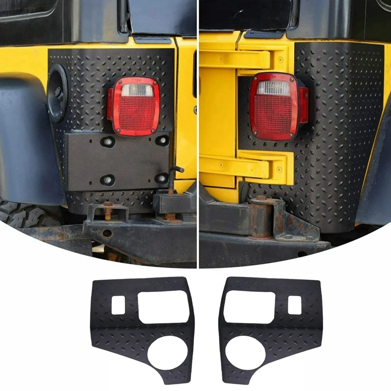 2Pcs Rear Corner Armor Tail Light Cover Guard Trim For Jeep Wrangler TJ 1997-2007
2Pcs Rear Corner Armor Tail Light Cover Guard Trim For Jeep Wrangler TJ 1997-2007