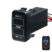 Toyota Dual Temperature Display Inside and Outside Temperature Detection Display Ambient Temperature Sensor
Toyota Dual Temperature Display Inside and Outside Temperature Detection Display Ambient Temperature Sensor