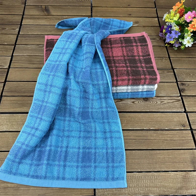 5pcs/pack Pure Cotton Towel Double Side Looped Washcloth Dyed Yarns Woven Absorbent Breathable Facecloth 76x34cm
5pcs/pack Pure Cotton Towel Double Side Looped Washcloth Dyed Yarns Woven Absorbent Breathable Facecloth 76x34cm