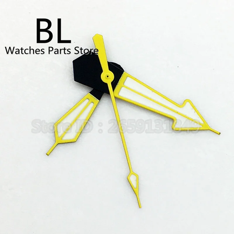 BL Yellow Watch Hands Green Luminous Fit NH35 Automatic Movement For Men's Watch Replacement Accessories 3PCS/ Set
BL Yellow Watch Hands Green Luminous Fit NH35 Automatic Movement For Men's Watch Replacement Accessories 3PCS/ Set