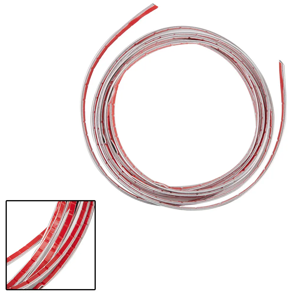 1 Roll 2 Meter Car Trim Strip 8mm Door Moulding Chrome Body Edge Scratch Resistance Guard Protector Replacement Accessories Part
1 Roll 2 Meter Car Trim Strip 8mm Door Moulding Chrome Body Edge Scratch Resistance Guard Protector Replacement Accessories Part