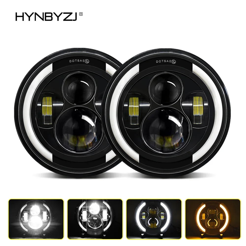 HYNBYZJ Universal 7 Inch 180W Led Car Motorcycle Headlight DRL H4 Headlamp for Harley BMW Yamha Honda 12V/24V
HYNBYZJ Universal 7 Inch 180W Led Car Motorcycle Headlight DRL H4 Headlamp for Harley BMW Yamha Honda 12V/24V