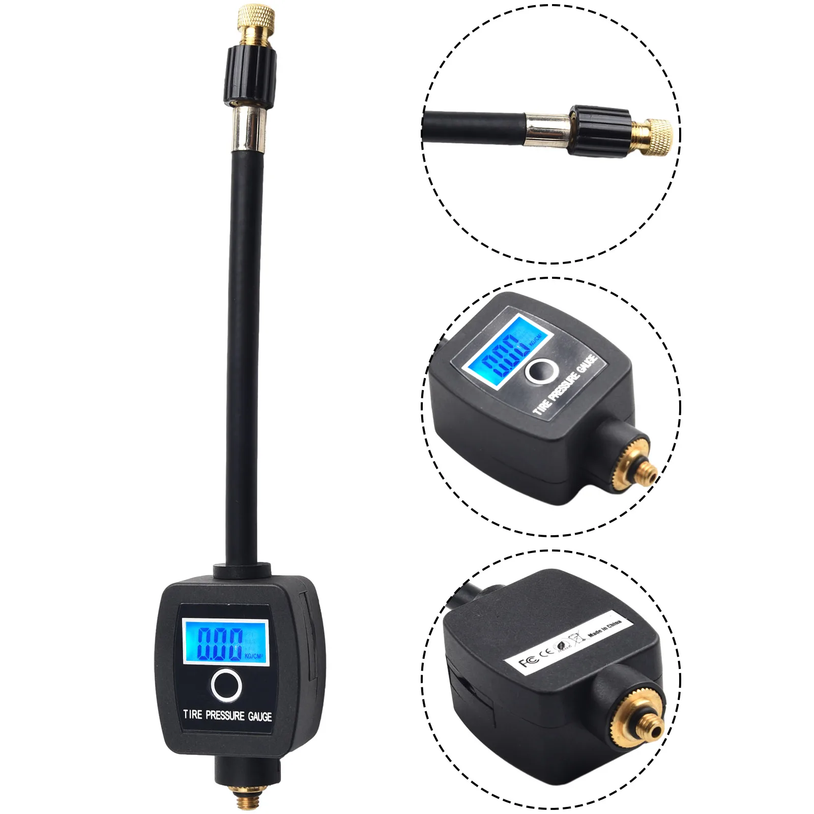 Bicycle Digital Tyre Pressure Gauge For Schrader-And-Presta Valves For Motorcycle Diagnostic Repair Tool Cycling Accessories
Bicycle Digital Tyre Pressure Gauge For Schrader-And-Presta Valves For Motorcycle Diagnostic Repair Tool Cycling Accessories