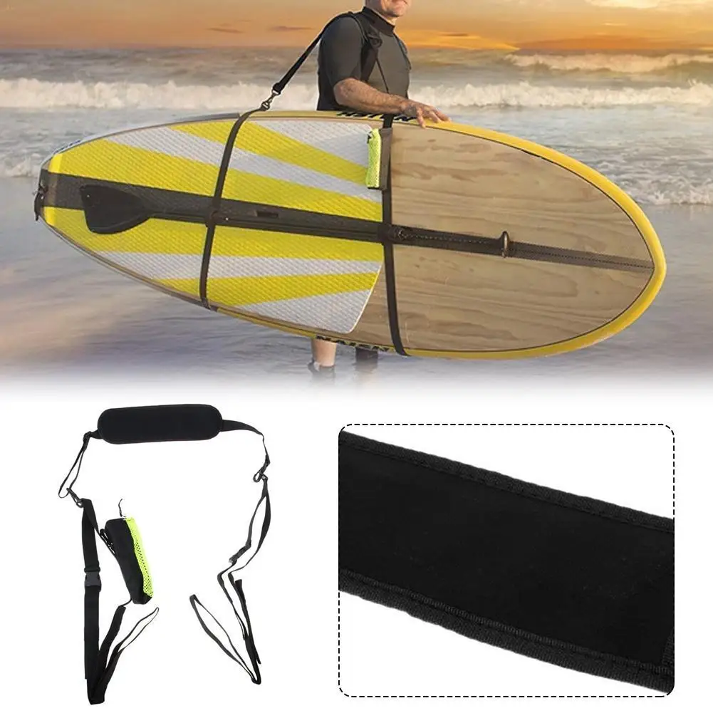 Adjustable Surfboard Shoulder Carry Sling Stand Up Surf Paddle Board Carrier Surfboard Shoulder Strap Accessories
Adjustable Surfboard Shoulder Carry Sling Stand Up Surf Paddle Board Carrier Surfboard Shoulder Strap Accessories