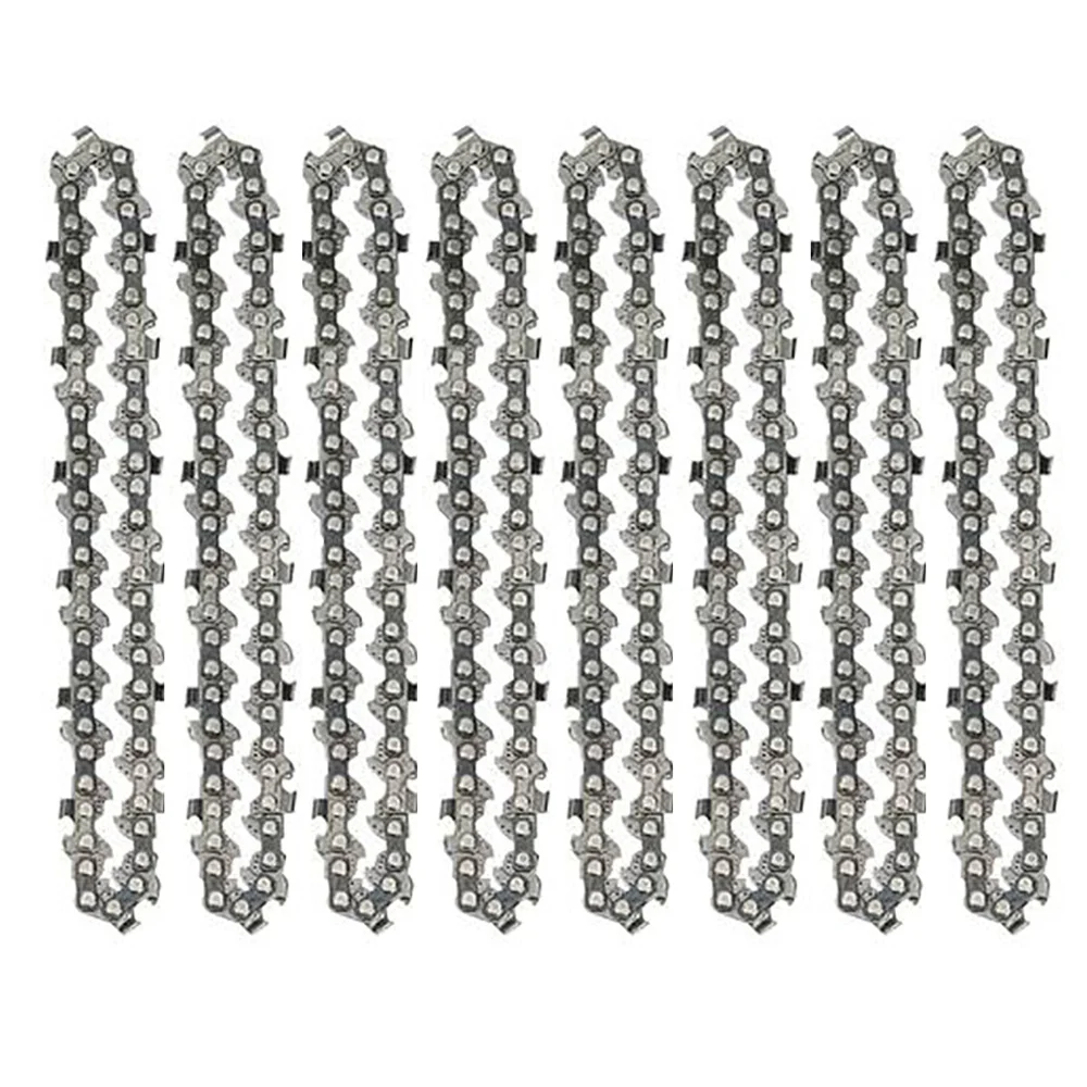 8 шт. 4-дюймовая мини-стальная цепь для цепной пилы, электрическая пила для обрезки, аксессуары, сменный садовый инструмент
8 шт. 4-дюймовая мини-стальная цепь для цепной пилы, электрическая пила для обрезки, аксессуары, сменный садовый инструмент