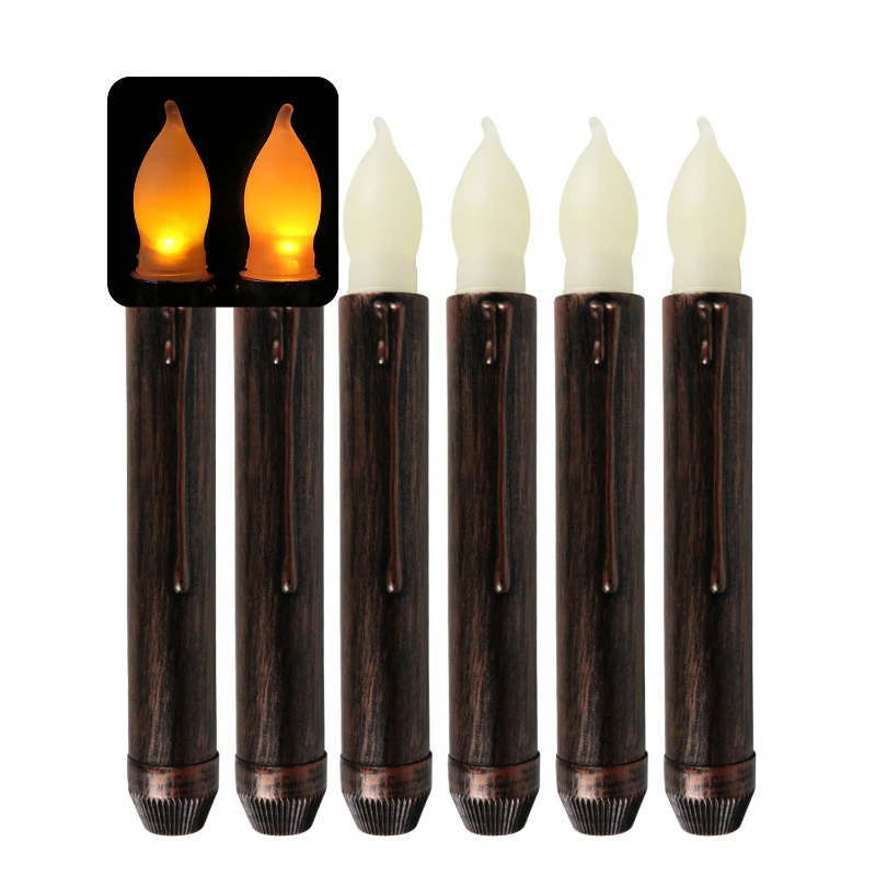 Halloween Decoration Long Pole Bronze Vintage LED Electronic Luminous Candle For Night Party Atmosphere fake candles decoration
Halloween Decoration Long Pole Bronze Vintage LED Electronic Luminous Candle For Night Party Atmosphere fake candles decoration