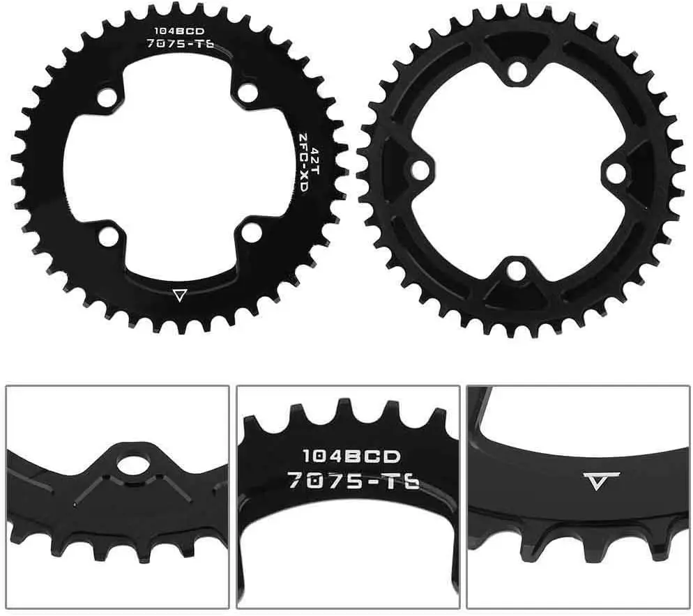 Bike Chain Ring 42T Narrow Wide Chainring Single Crankset Bicycle Sprocket Wheel
Bike Chain Ring 42T Narrow Wide Chainring Single Crankset Bicycle Sprocket Wheel