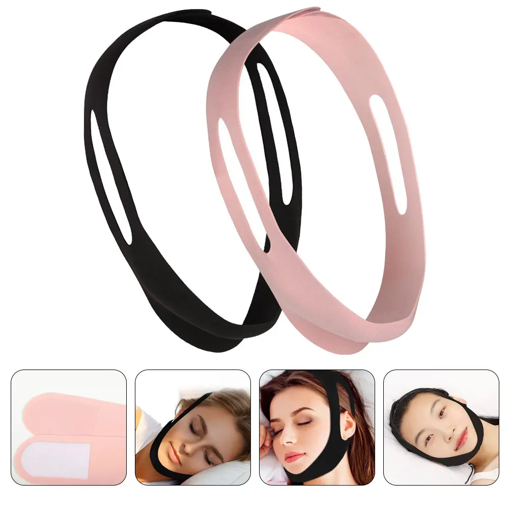 2Pcs Anti-snoring Chin Strap Practical Snoring Solution Strap Elastic Design Snoring Chain Strap
2Pcs Anti-snoring Chin Strap Practical Snoring Solution Strap Elastic Design Snoring Chain Strap