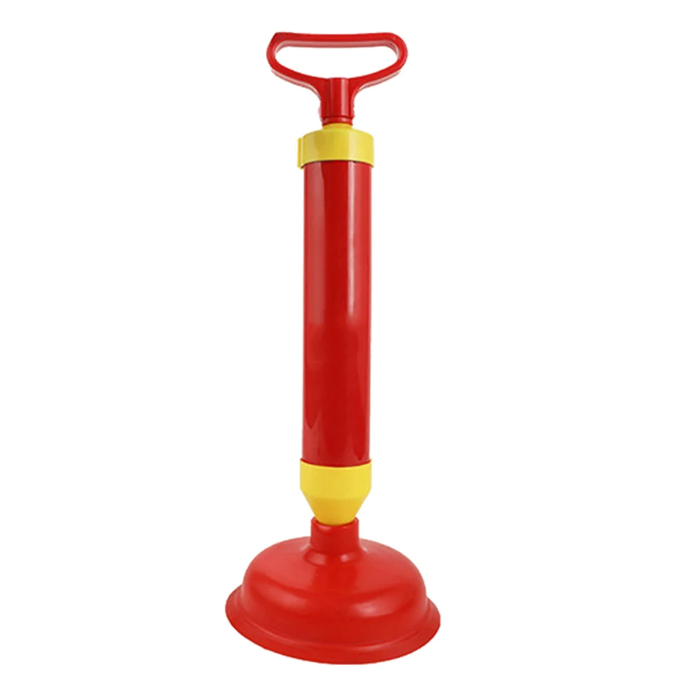 Плунжер для туалета, Мощный воздушный насос высокого давления для удаления засора раковины, длинной ручкой 
Плунжер для туалета, Мощный воздушный насос высокого давления для удаления засора раковины, длинной ручкой