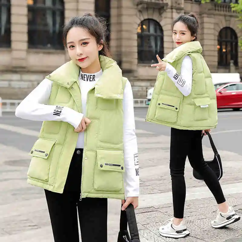 Пуховой хлопковый жилет, женская одежда, короткие парки, новинка 2022, Осень-зима, корейский Свободный жилет, верхняя одежда, куртки jp259
Пуховой хлопковый жилет, женская одежда, короткие парки, новинка 2022, Осень-зима, корейский Свободный жилет, верхняя одежда, куртки jp259