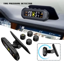 Car Tire Pressure Monitor System Automatic Brightness Control Attached to Glass wireless Solar/USB Power with 4 Sensors Car Tire Pressure Monitor System Automatic Brightness Control Attached to Glass wireless Solar/USB Power with 4 Sensors