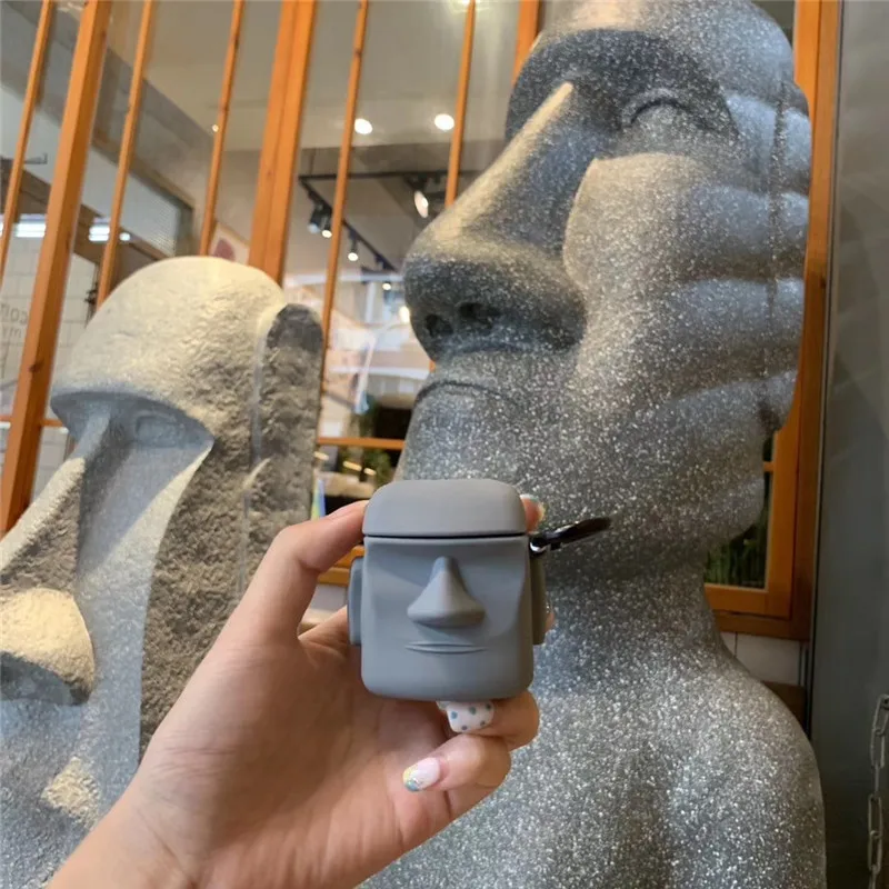 Easter Island Stone Statue Case for AirPods Pro2 Airpod Pro 1 2 3 Bluetooth Earbuds Charging Box Protective Earphone Case Cover
Easter Island Stone Statue Case for AirPods Pro2 Airpod Pro 1 2 3 Bluetooth Earbuds Charging Box Protective Earphone Case Cover