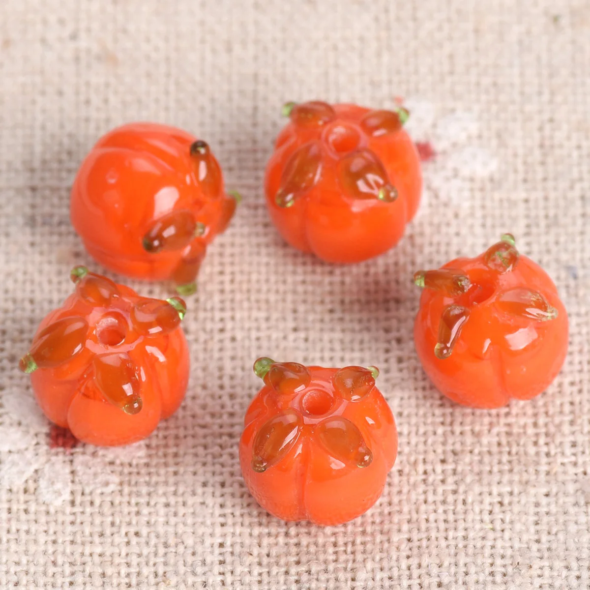 5pcs 10mm Round Orange Persimmon Shape Handmade Lampwork Glass Loose Beads for Jewelry Making DIY Crafts Findings
5pcs 10mm Round Orange Persimmon Shape Handmade Lampwork Glass Loose Beads for Jewelry Making DIY Crafts Findings