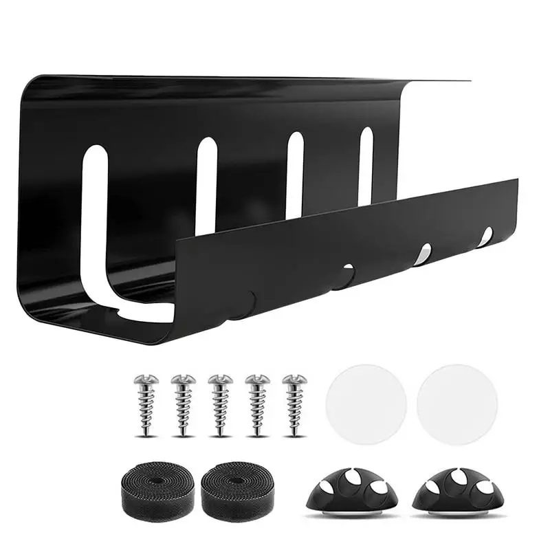 Cable Management Under Desk Cord Organizer Cable Management Alloy Steel For Computer TV Under Desk Cord Holder Accessories
Cable Management Under Desk Cord Organizer Cable Management Alloy Steel For Computer TV Under Desk Cord Holder Accessories