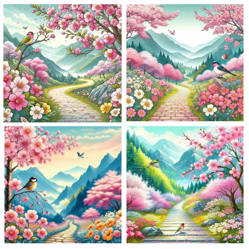 Spring Scenery Diy Diamond Painting Cherry Blossom Bird Full Rhinestone Embroidery 5D Cross stitch Kit Picture Wall Decor WE2300
Spring Scenery Diy Diamond Painting Cherry Blossom Bird Full Rhinestone Embroidery 5D Cross stitch Kit Picture Wall Decor WE2300