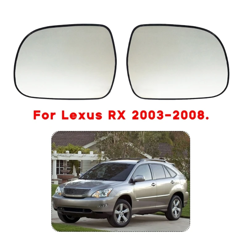 Car Rearview Mirror Glass Replacement Fast Installation fits for RX 2003-2008 AOS
Car Rearview Mirror Glass Replacement Fast Installation fits for RX 2003-2008 AOS